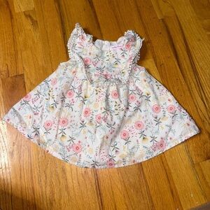 Tommy Bahama Floral Kids Dress - Pink and Yellow